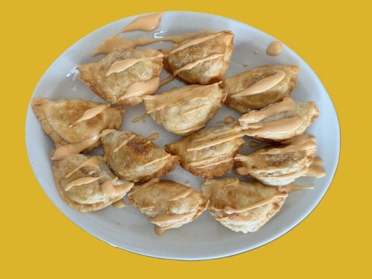 Frozen Cheeseburger Pierogi