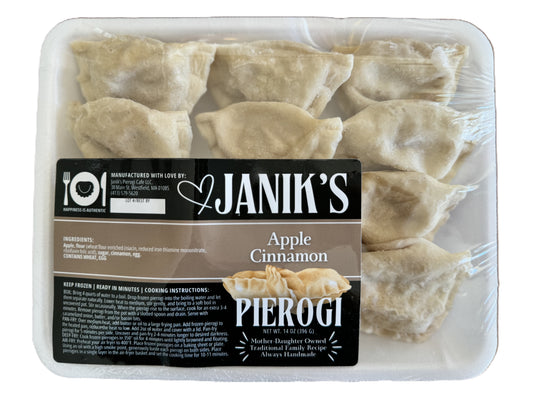 Frozen Apple Cinnamon Pierogi