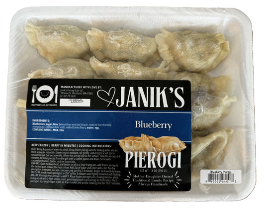 Frozen Blueberry pierogi, homemade pierogi, polish food, fruit pierogi, pierogies shipped