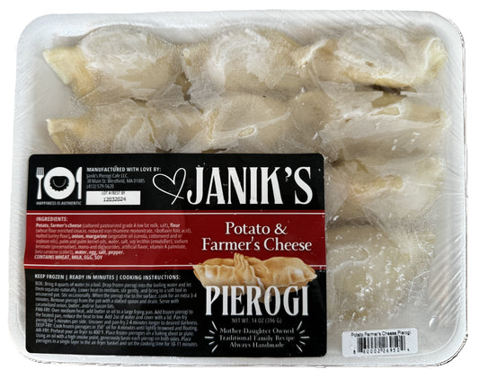 Frozen Potato & Farmer's Cheese Pierogi