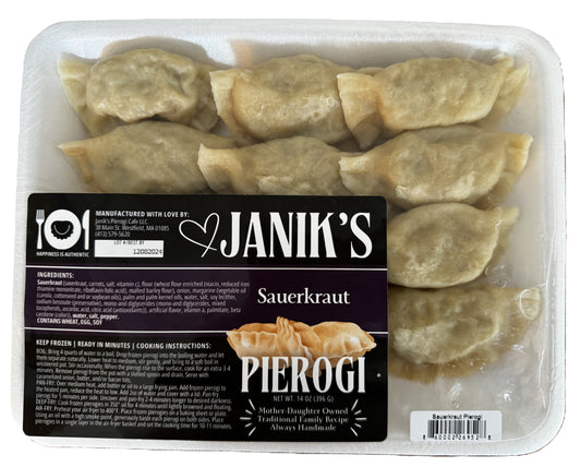 Frozen Sauerkraut Pierogi