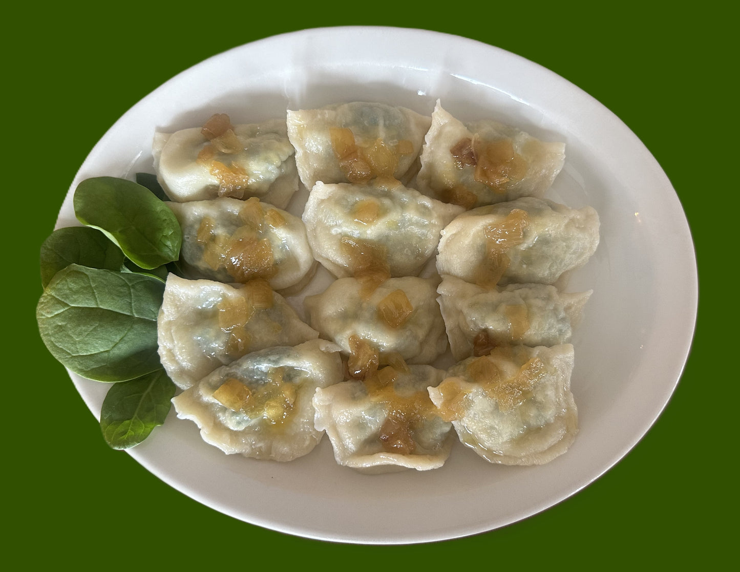 Frozen Spinach & Farmer's Cheese Pierogi