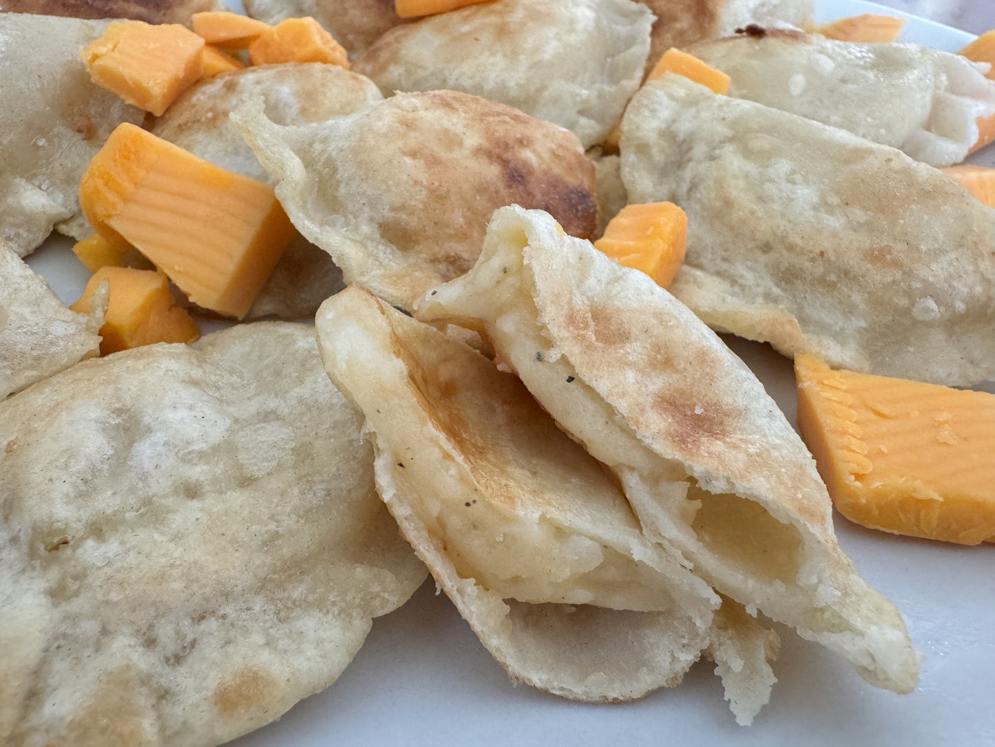 Frozen Potato & Cheddar Pierogi